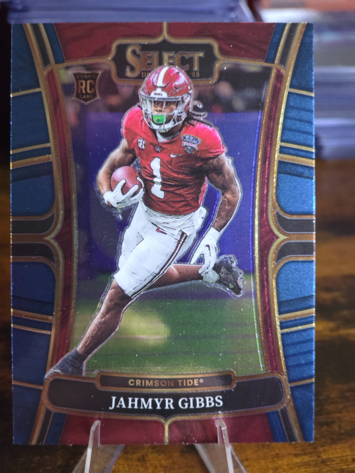 2023 Panini Select Draft Picks - Concourse Jahmyr Gibbs #10 Blue (RC) Alabama