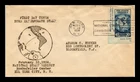 DR JIM STAMPS US COVER BYRD IMPERFORATE NATIONAL STAMP EXHIBITION FDC