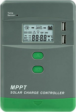 Regolatore Di Carica Pannello Solare 20A Regolatore Di Carica Mppt Bluetooth Inc