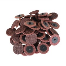 50 Pieces 2 Inch Surface Conditioning Discs Roll Lock Die Grinder Sanding Pads