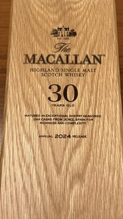 Macallan 30 Wooden Box