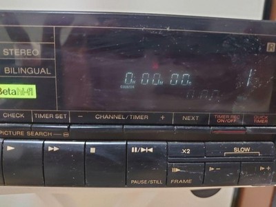 Sony SL-HF507 Super Beta HI-FI Betamax Player Recorder Vintage