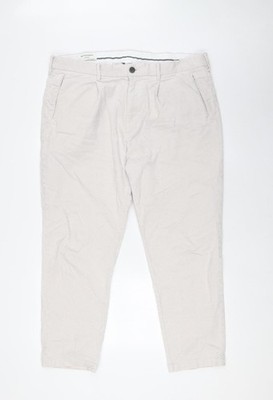 Marks and Spencer Cordjeans Herren Beige Tapered Größe 38