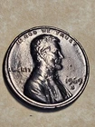 1969 S Lincoln Memorial Cent-Dark Toned-(Black toned)-see pics #1419
