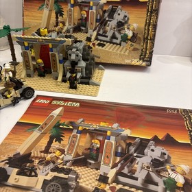 Lego Adventurers 5958 Mummy's Tomb Complete With Box
