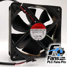 1PCS Brand New SUNON EECO382B1-000C-A99 24V 9.2W 12038 12CM 2-wires Cooling Fan