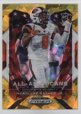 2021 Panini Prizm Draft Picks All-American Gold Ice Hamilcar Rashed Jr #189 11cz
