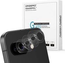 Orzero 3 Pack Camera Lens Protector Compatible for Google Pixel 9a, Protector...
