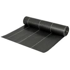 6.5 x 330 FT Weed Barrier Landscape Fabric 3.2 OZ Heavy-Duty PP Ground Cover