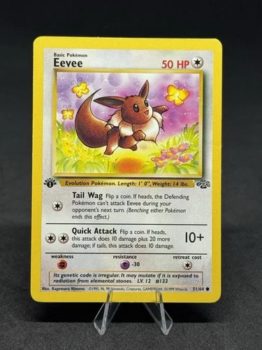 Eevee 51/64 Jungle 1st Edition Regular