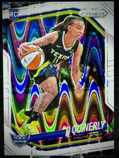 2025 Panini WNBA Prizm - JJ Quinerly #95 - Rookie White Seismic Prizm (RC)