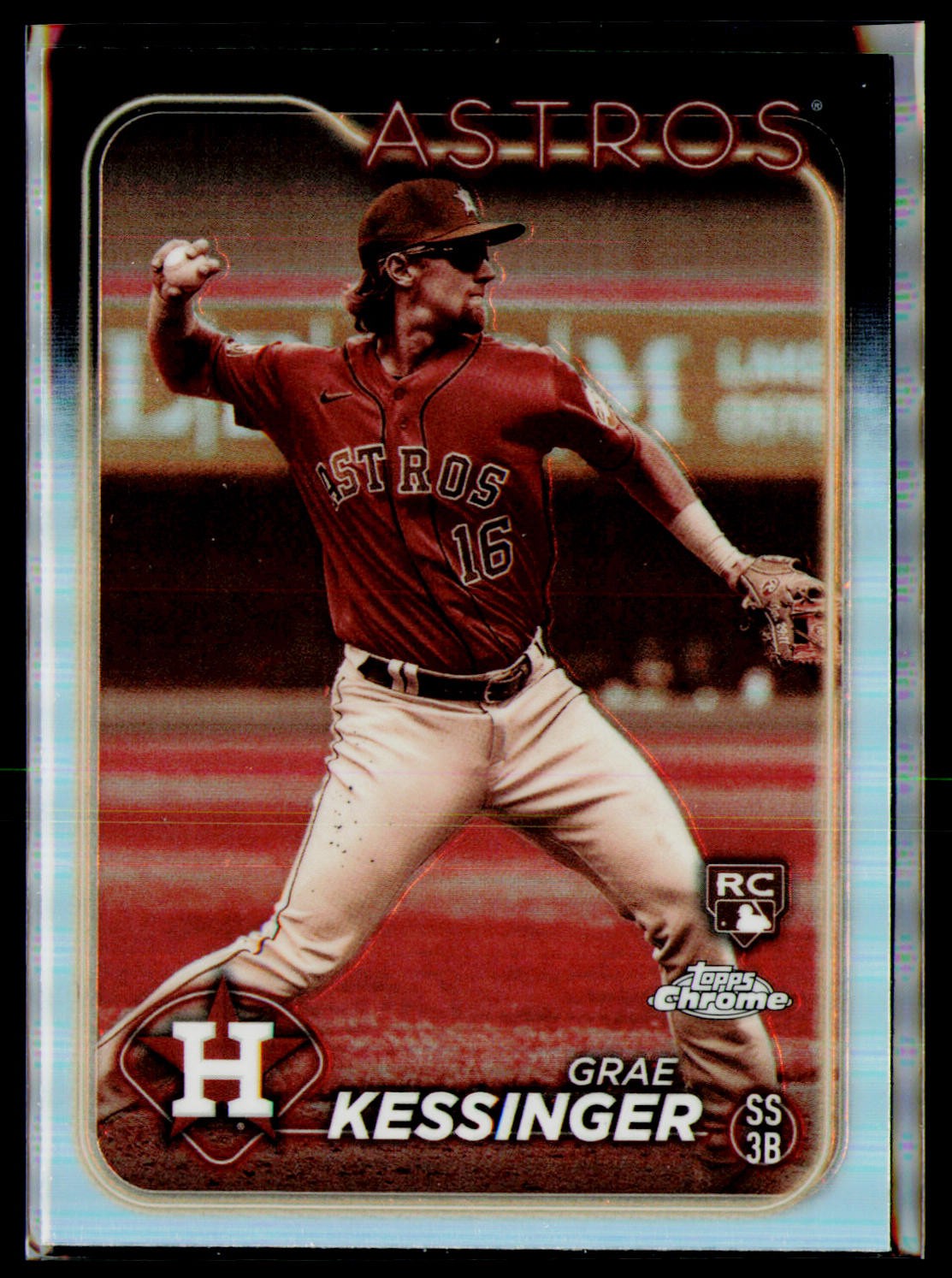 2024 Topps Chrome #193 Grae Kessinger Sepia Refractors