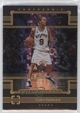 2022-23 Panini Photogenic First Night Gold /10 Tony Parker #13 HOF 1qg0