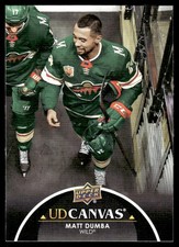2021-22 Upper Deck UD Canvas Black Matt Dumba Minnesota Wild #C40