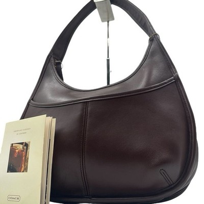 OLD COACH Ergo Bag Vintage Shoulder Bag Leather 9033 Brown