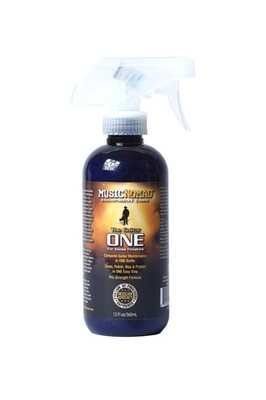 MusicNomad MN150 Guitar ONE All-in-1 Cleaner, Polish, 12 Fl Oz (Pack of 1) 