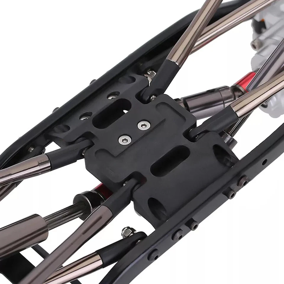 INJORA 313mm Wheelbase Chassis Frame for 1/10 RC Crawler Car Axial SCX10 II √ - Image 3 of 4