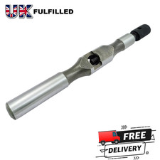Tap Wrench 3-10mm (1/8"?3/8") Tool Steel Adjustable Tap Holder Knurled Grip-UK
