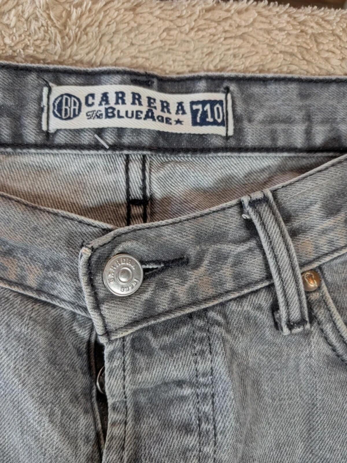 Vintage Carrera 710 Grey Straight Leg Jeans W34 L31 image 6