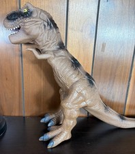 Toy R Us T-Rex Large Dinosaur Maidenhead Rubber Toy 26" Long 15" High