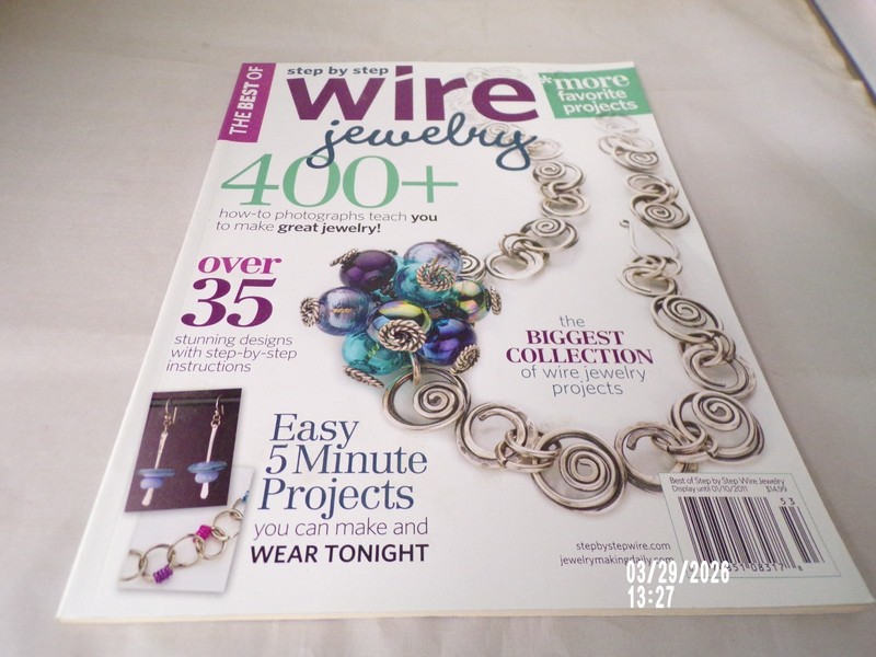 Step by Step Wire Jewelry Magazine  January of 2011 back issue New