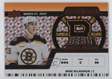 2022 Credentials Debut Ticket Access Horizontal Orange /149 Marc McLaughlin f0l