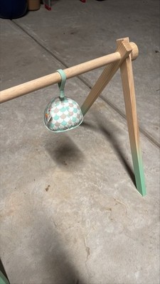 Wood Play Gym + Hanging Toys Set - Cloud Island