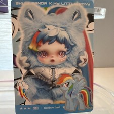 Pop Mart SKULLPANDA  My Little Pony Plush Pendant Confirmed   Rainbow    