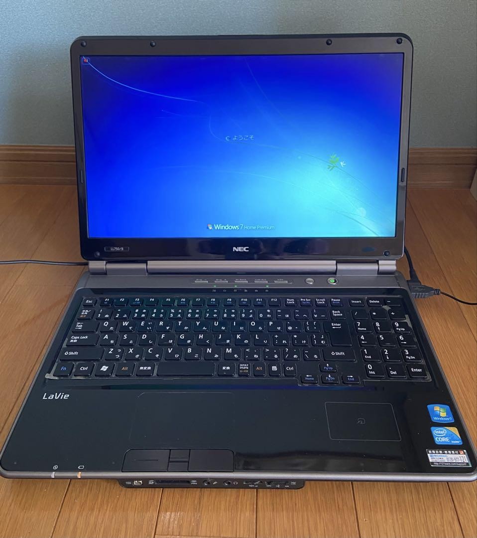 NEC NEC PC-LL750BS1YB Lavie LL750/B Core i5 450M 2.40GHz 4GB□現状品