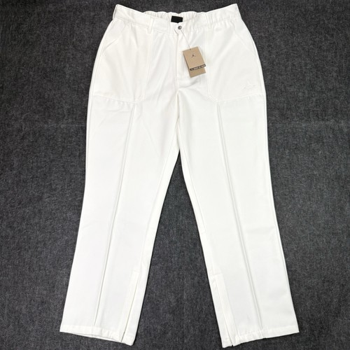 Nike Air Jordan Pants Womens XL Woven Trousers Sail Cream/Off White (DIRTY READ)