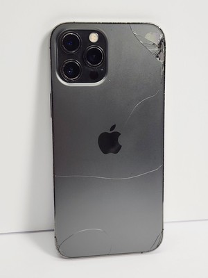 Apple iPhone 12 Pro Max 128 GB Silver (AT&T) Back Of Phone