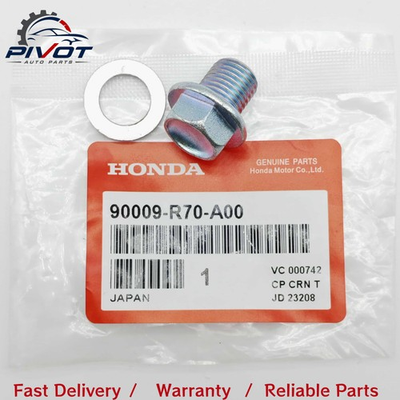#ad #ad Genuine Engine Oil Pan Drain Bolt Plug with Washer 90009 R70 A00 For Honda Acura $12.76