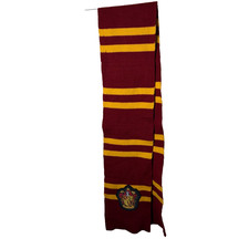 Harry Potter Gryffindor Scarf Youth One Size Red Gold Costume Wizard
