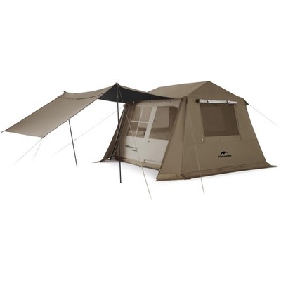 Naturehike Village Instant Tent, 4 Person 8 Camping 4 Person, Brown