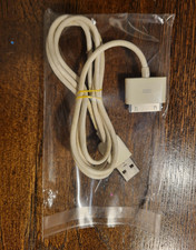 Apple 30-Pin to USB Charging Data Sync Cable 3ft White for iPad iPhone