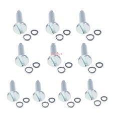 10PCS Vertical Stand Base Bottom Screws Replacement Parts For PS5 Game Machine