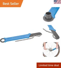 Aluminum Sprocket Remover & Chain Whip for 7-12 Speed Bikes - Durable Tool