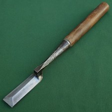 Cincel japonés Ari 24 mm Shinogi Mortaja Cincel Carpintero Herramienta Nomi