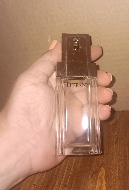 VINTAGE TIFFANY EAU DE PARFUM ORIGINAL FORMULA 30 ML 1 FL OZ SIZE EMPTY BOTTLE