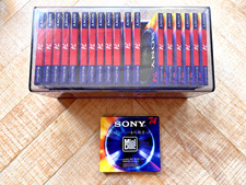 Lote de 19 Mini Disco SONY MD ”SERIE PRISMA” 74min HECHO EN JAPÓN con FUNDA