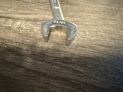 CRAFTSMAN U.S.A. =v= Combination Wrench 19/32" & 11/16" - Picture 3 of 8