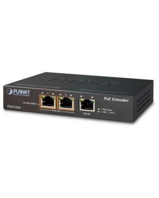 Planet Repeater Ethernet Fast Gigabit 10Base-T 100Base-TX 1000Base-T RJ-45 / 2x