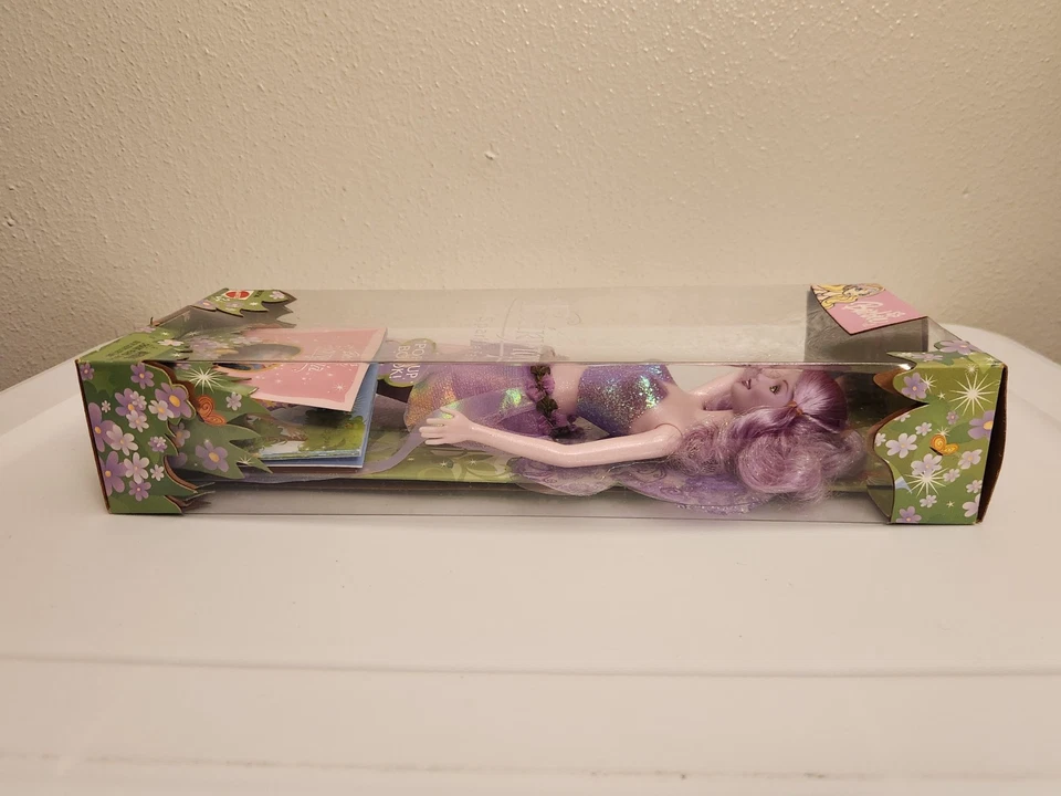 Barbie Fairytopia púrpura brillante hada nueva en caja B5736 vintage 2003 Mattel Foto 4 de 4