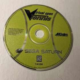 Virtual Open Tennis (Sega Saturn, 1996) Complete Tested 