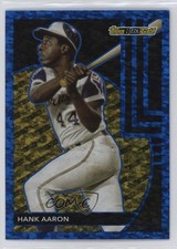 2024 Topps Update Topps Black Gold Blue Hank Aaron #BG-22 HOF 02rs