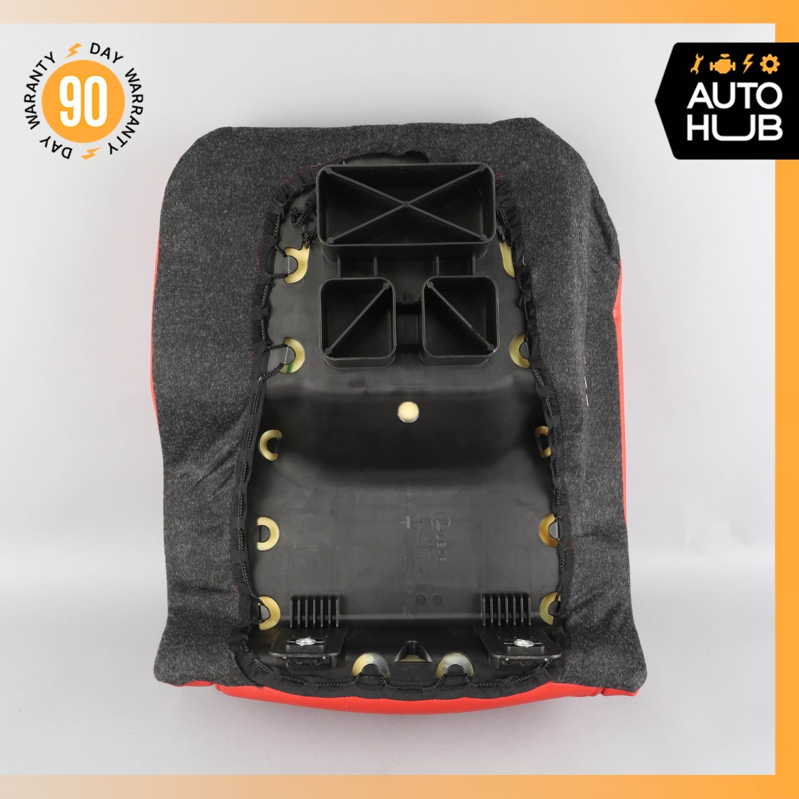 Maserati GranTurismo S M145 Rear Left Bottom Lower Seat Cushion Suede Red OEM