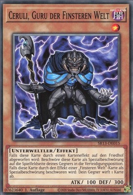 YuGiOh Ceruli, Guru of Dark World SR13-DE015 Common Neu 1st