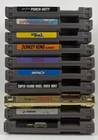 Lot of 10 Authentic Nintendo NES Games –SMB 1,2,3, Super C, Tyson, Zelda, TMNT