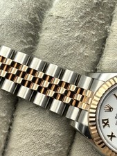 Rolex Datejust 28mm White Roman Dial Two Tone Jubilee Bracelet 279171 B&P 2022 2