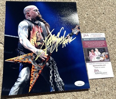 KERRY KING Slayer SIGNED 8X10 Photo JSA COA C